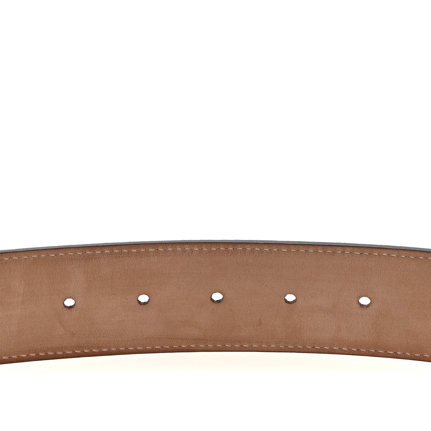 Gucci Nubuck Interlocking G Belt 85 34 Deep Orange 4 of 4