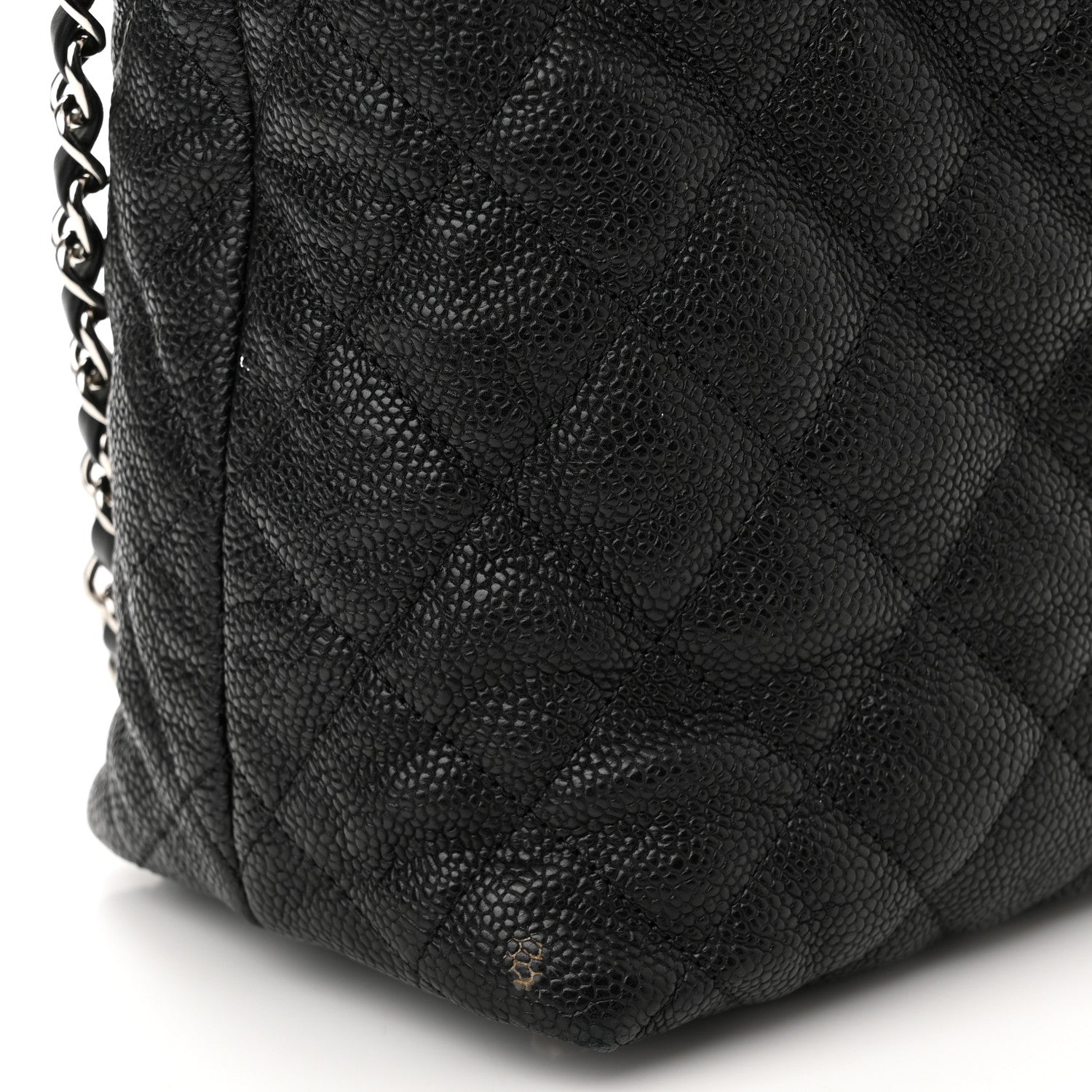 Chanel Caviar Quilted French Riviera Hobo Black 12 of 15
