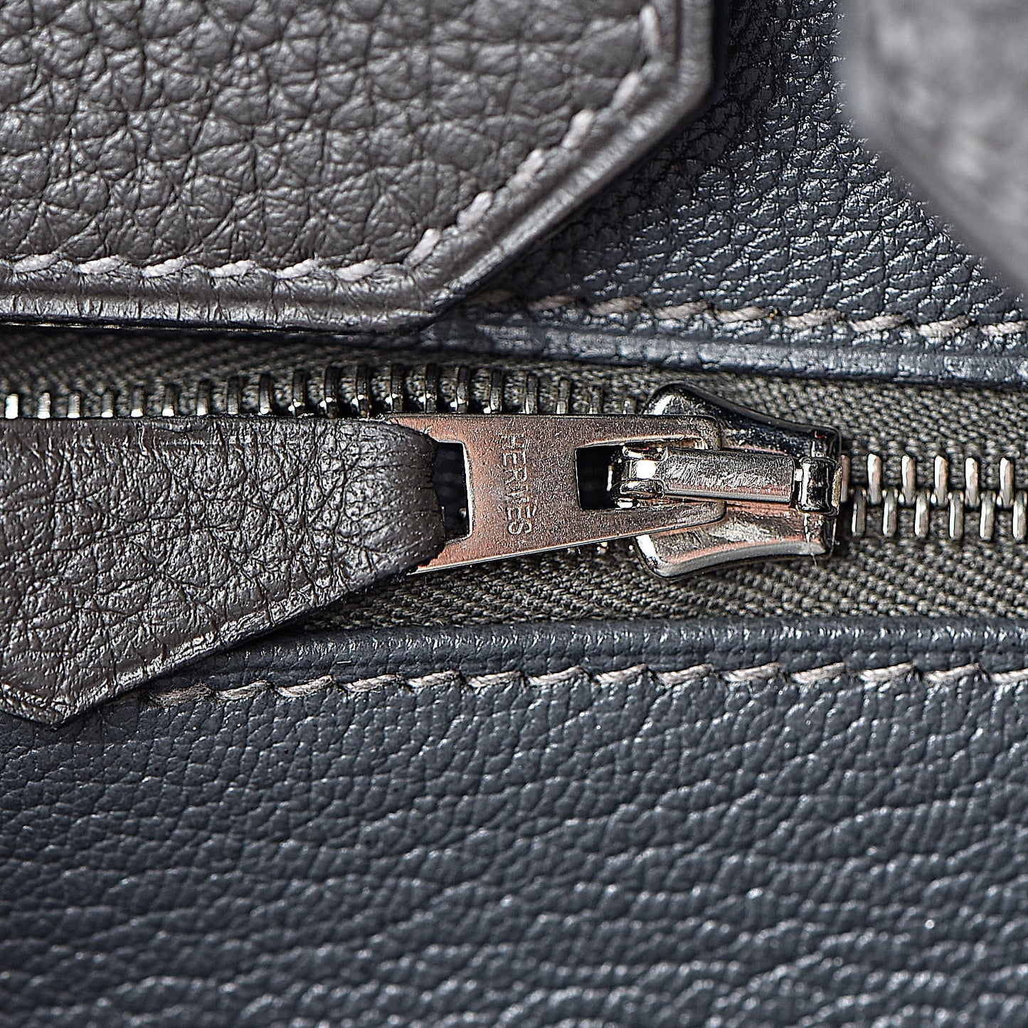Taurillon Clemence Birkin 35 Graphite