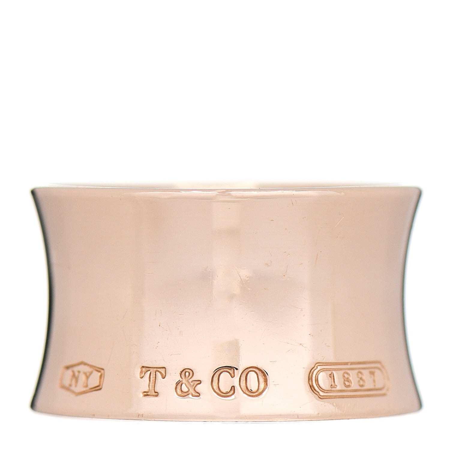 Tiffany Rubedo Wide 1837 Band Ring 52 6 1 of 4