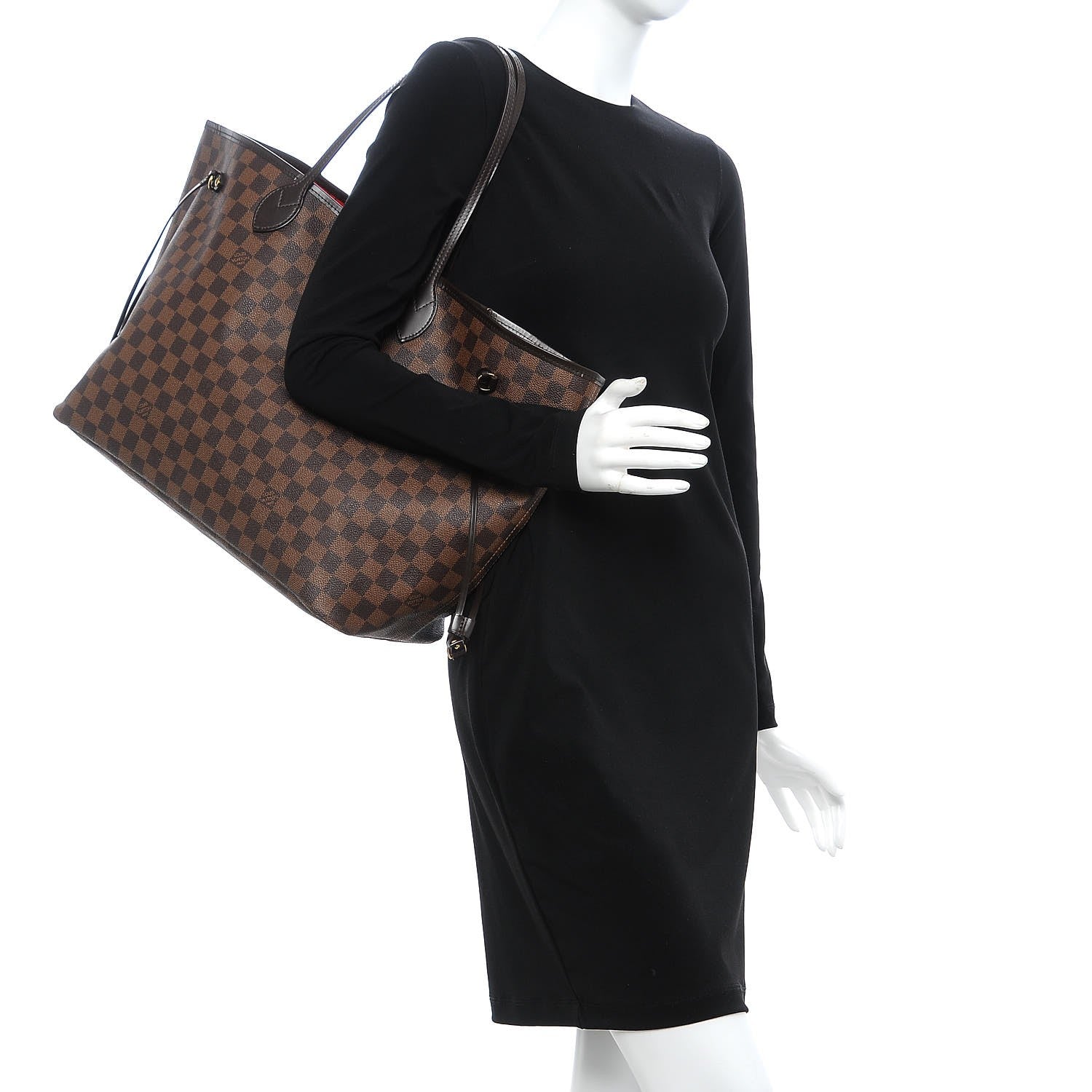 Louis Vuitton Damier Ebene Neverfull GM 2 of 11
