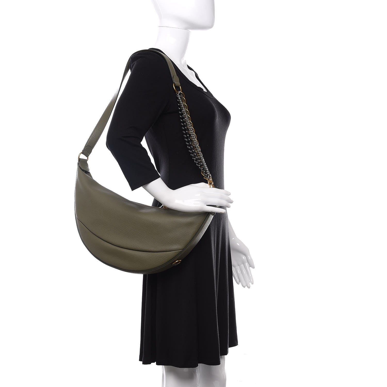 Marc Jacobs Calfskin Eclipse Bag Cactus Green 2 of 10