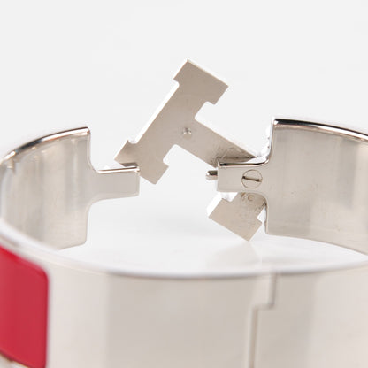 Hermes Enamel Wide Clic Clac H Bracelet GM 4 of 6