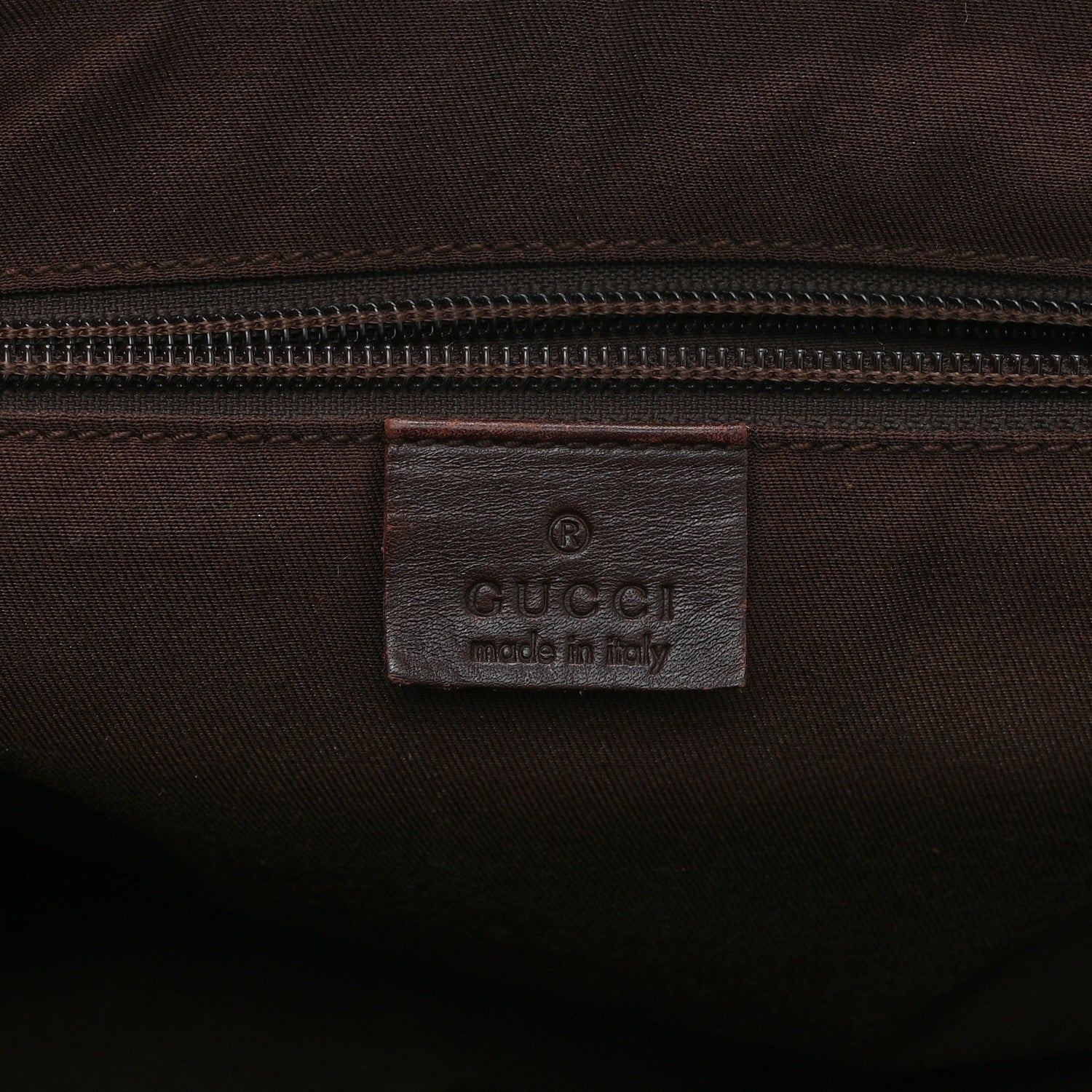 Gucci Monogram Medium Double Buckle Flap Messenger Bag Beige Dark Brown 6 of 14