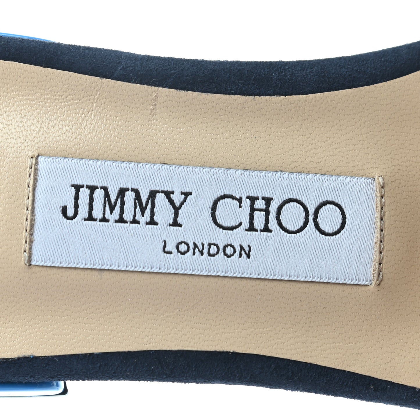 Suede Joni Flat Slide Sandals 37 Blue