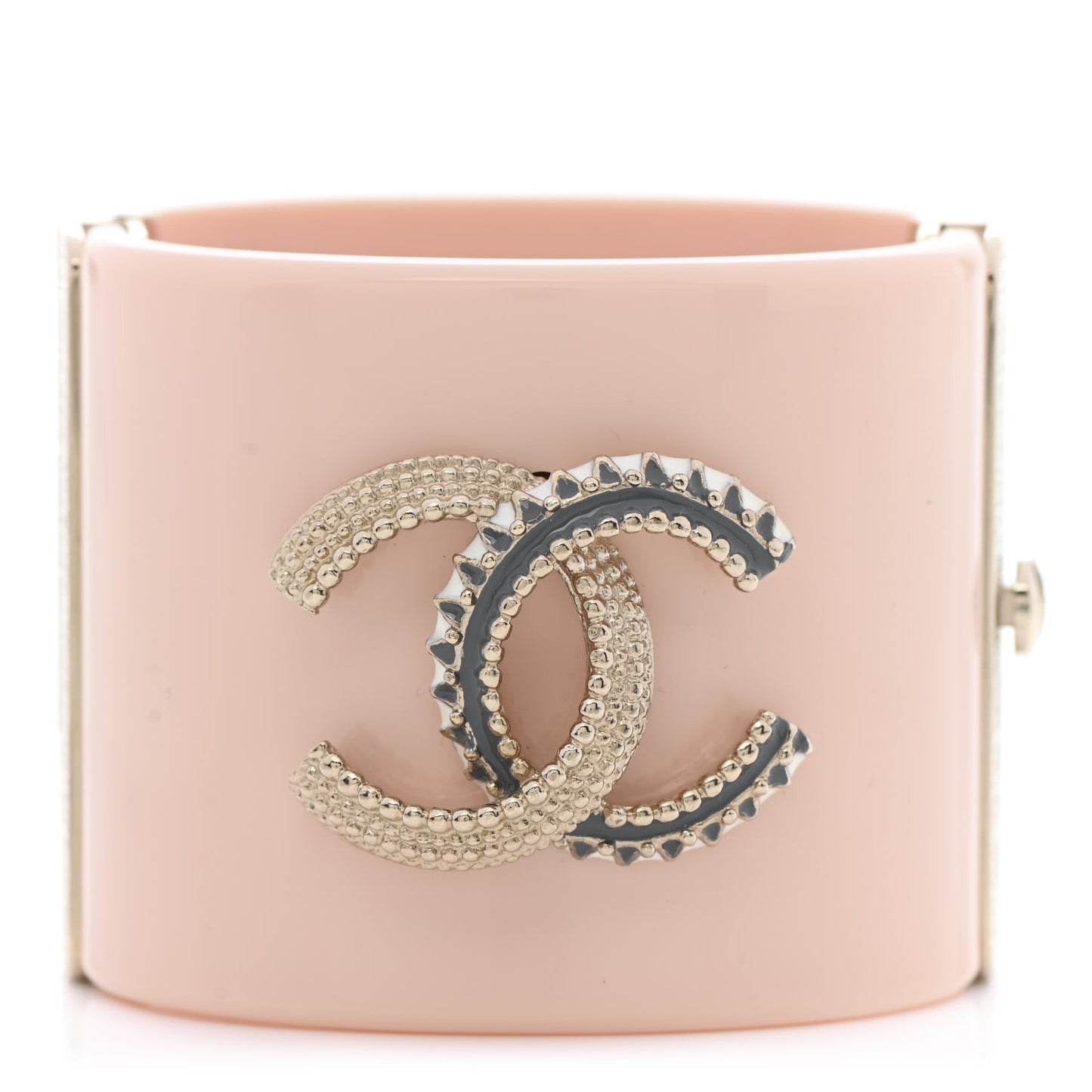 Resin Enamel CC Cuff Pink Grey