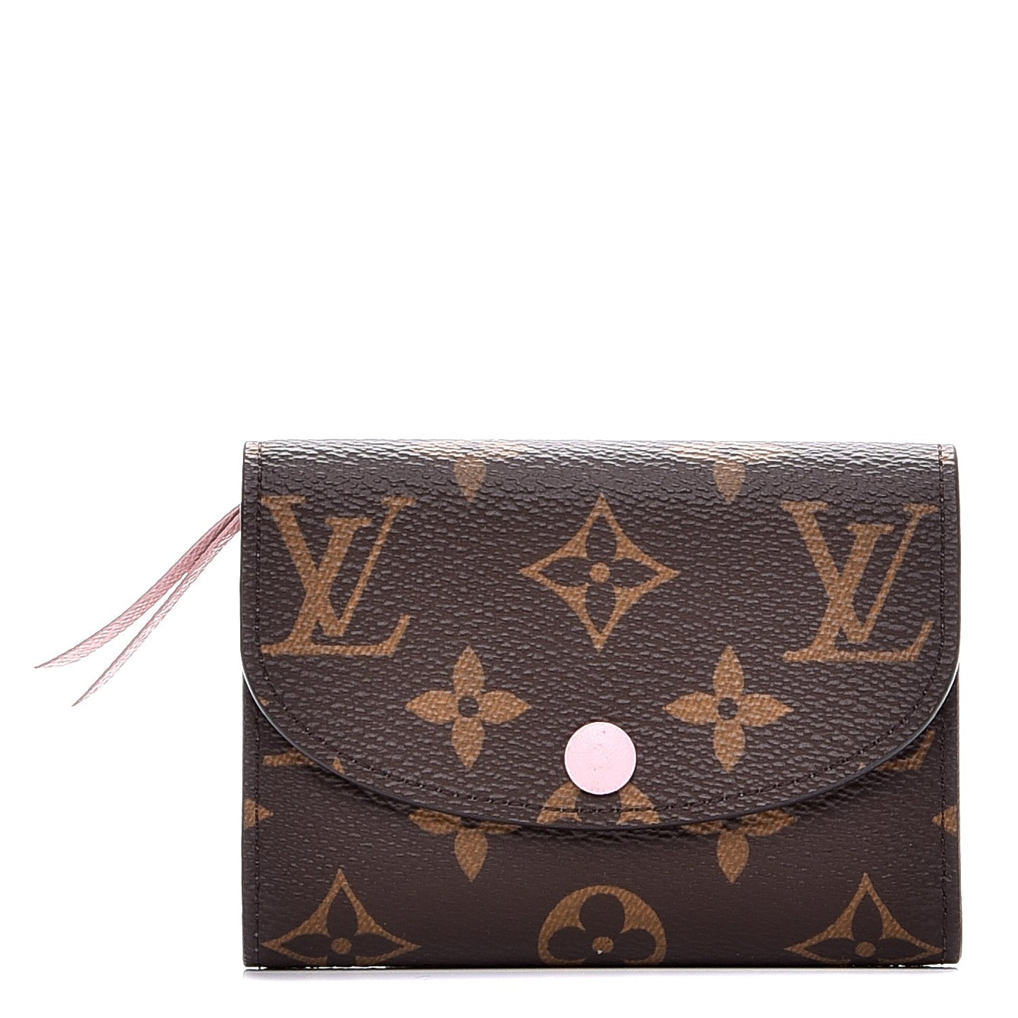 Monogram Rosalie Coin Purse Rose Ballerine