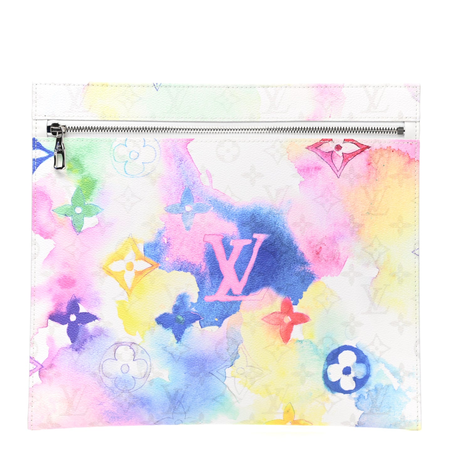 Monogram Watercolor New Tote Pochette Multicolor