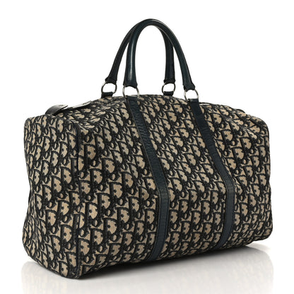 Christian Dior Monogram Duffle Navy Blue 3 of 11