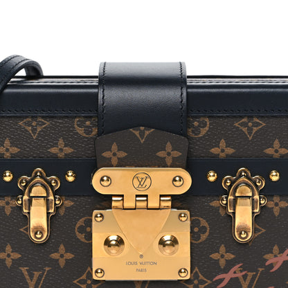 Louis Vuitton Monogram Petite Malle Black 7 of 9