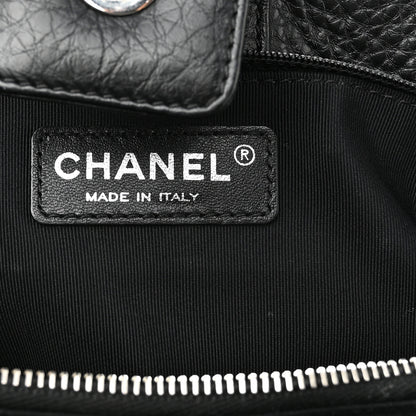 Chanel Deerskin Cerf Executive Shopper Tote Black 5 of 14