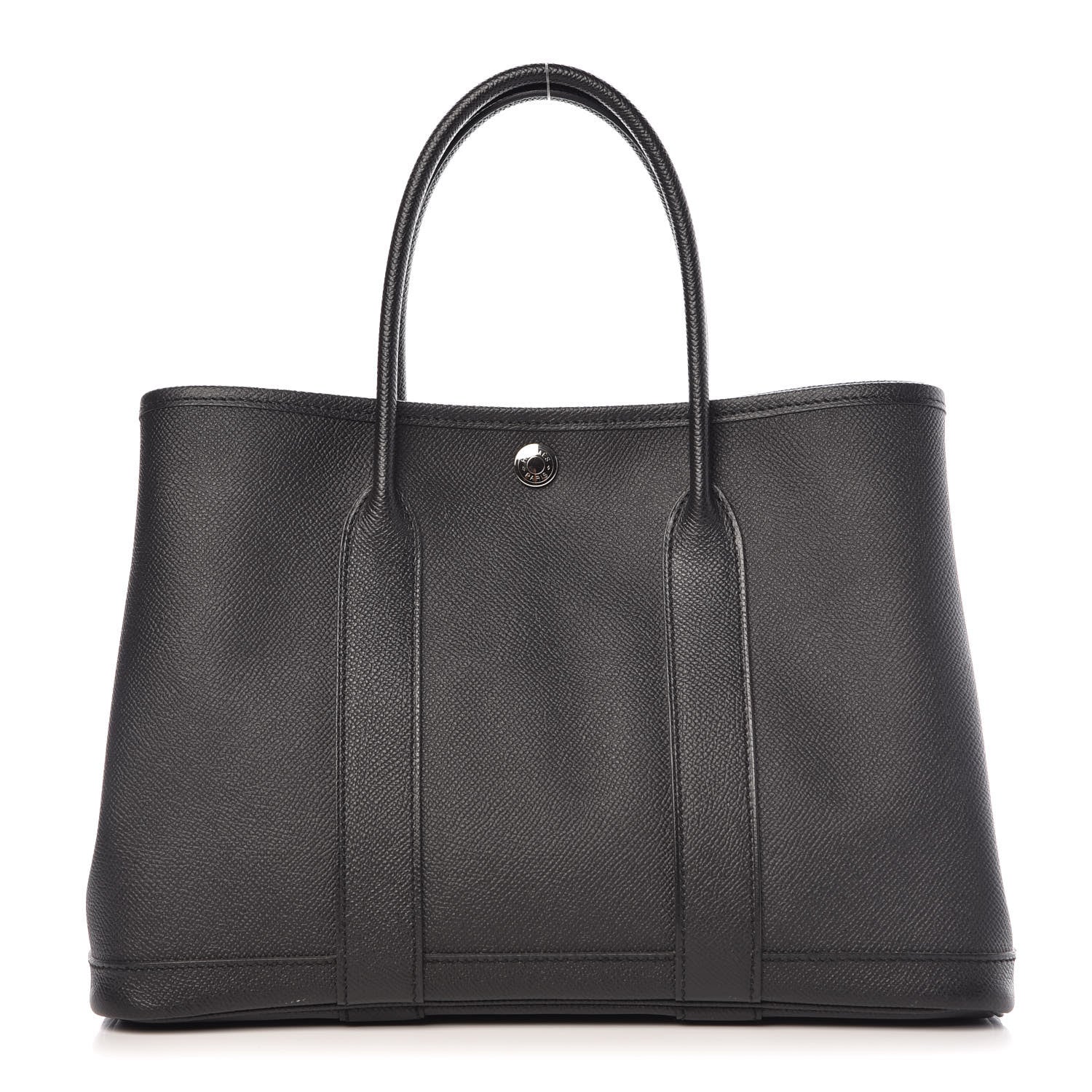 Hermes Epsom Garden Party 30 TPM Black 1 of 9
