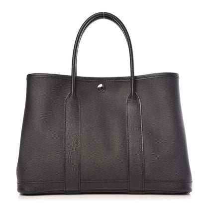 Hermes Epsom Garden Party 30 TPM Black 1 of 9