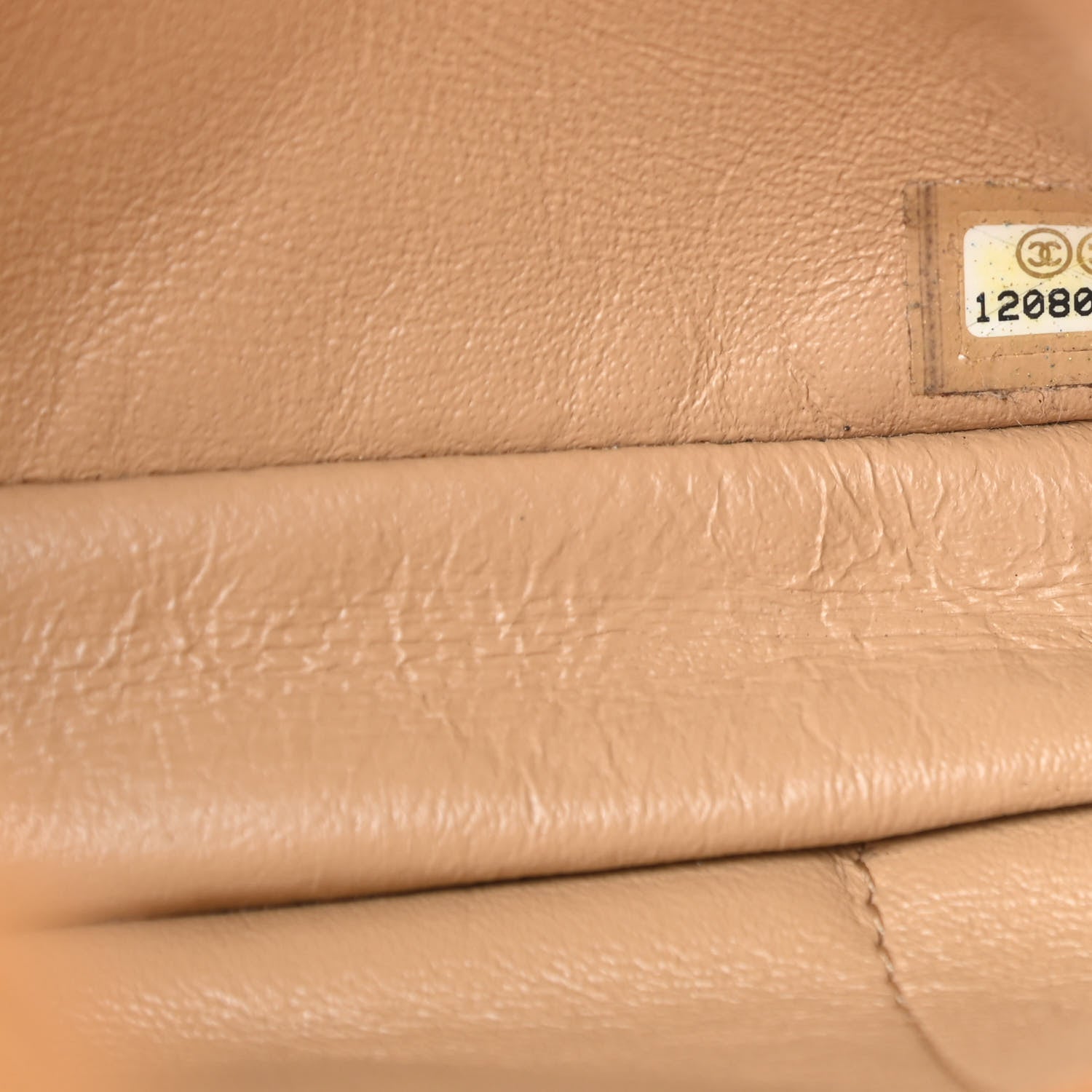Chanel Glazed Lambskin Quilted Bijoux Chain East West Flap Mango 8 of 13