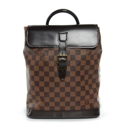 Louis Vuitton Damier Ebene Soho Backpack 1 of 7