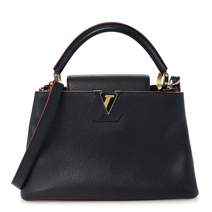 Louis Vuitton Taurillon Capucines PM Marine Rouge 1 of 10