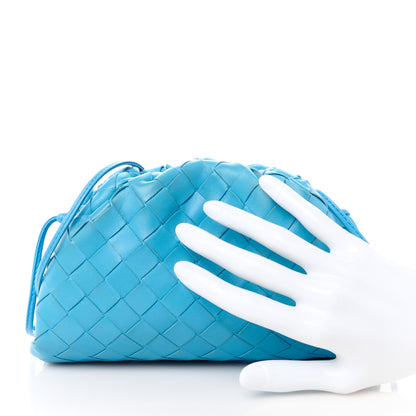 Bottega Veneta Nappa Intrecciato The Mini Pouch Swimming Pool 3 of 13