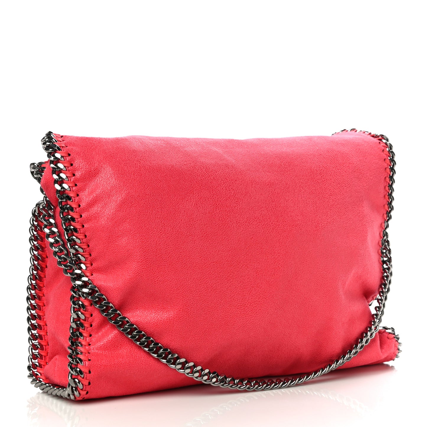 Shaggy Deer Falabella Fold Over Tote Flame