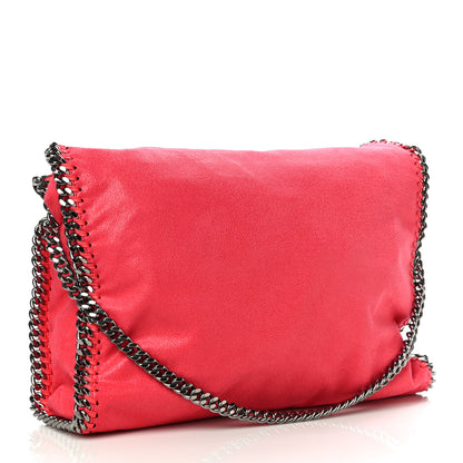 Stella McCartney Shaggy Deer Falabella Fold Over Tote Flame 3 of 9