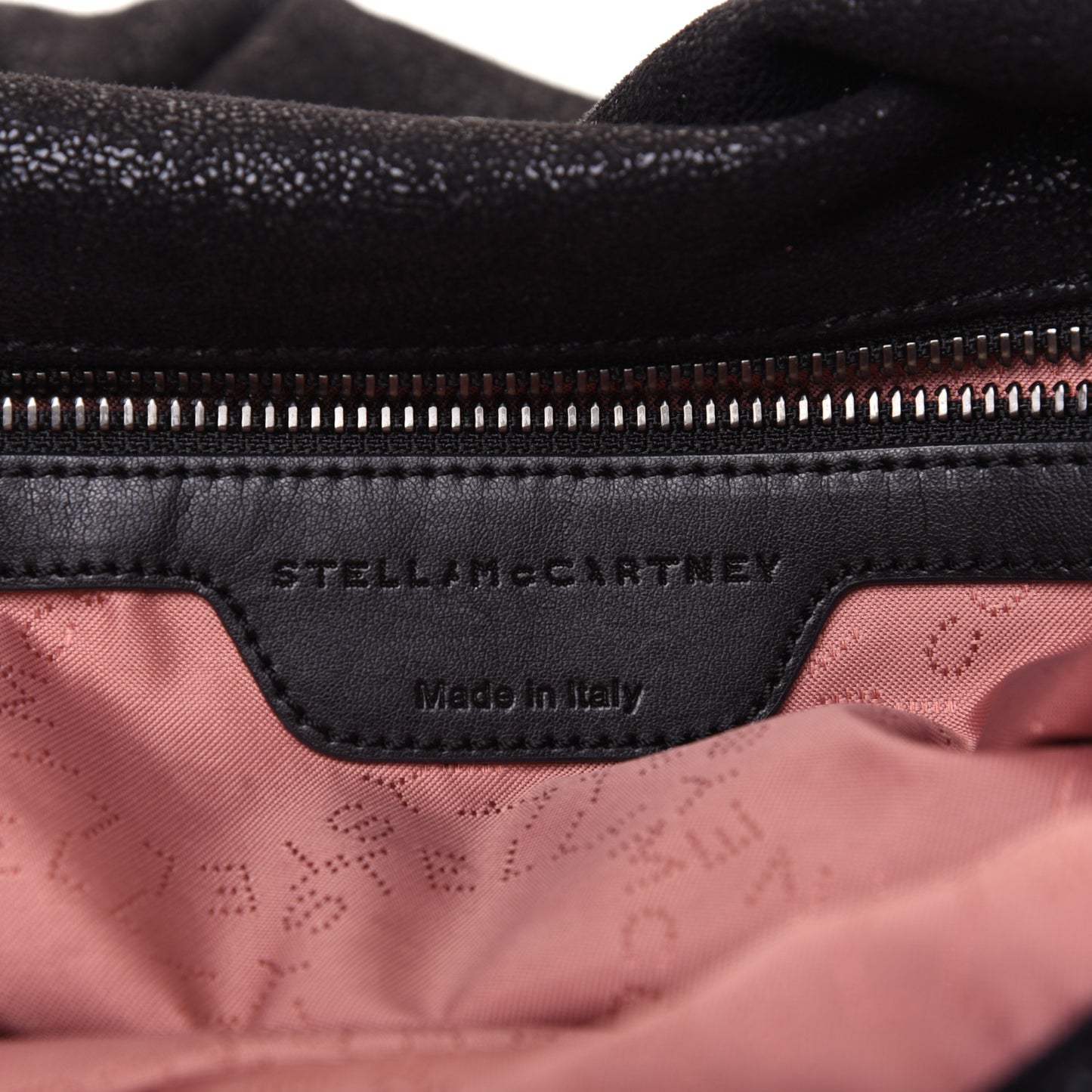 Shaggy Deer Small Falabella Tote Black
