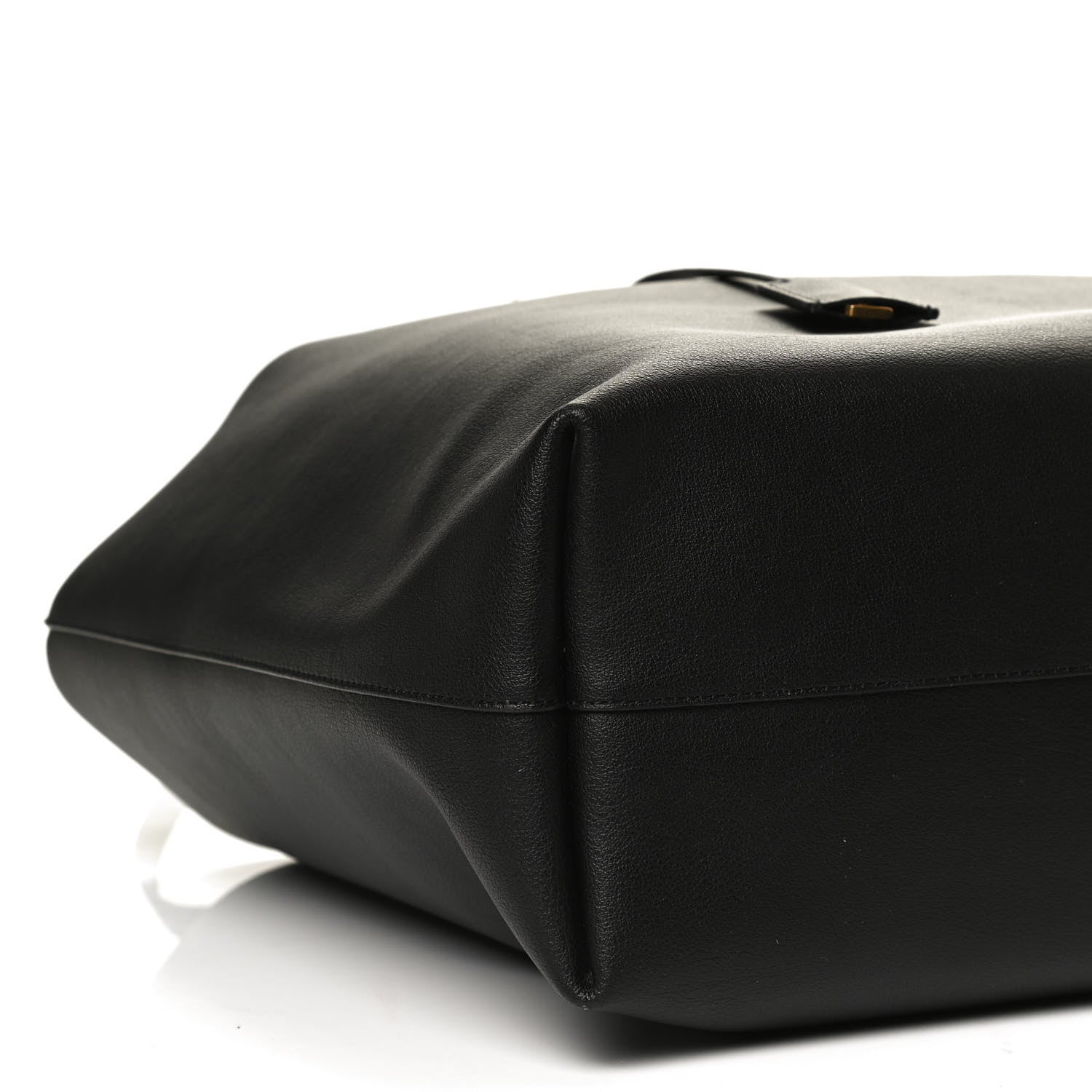 Saint Laurent Calfskin Large Shopping Tote Black 11 of 12