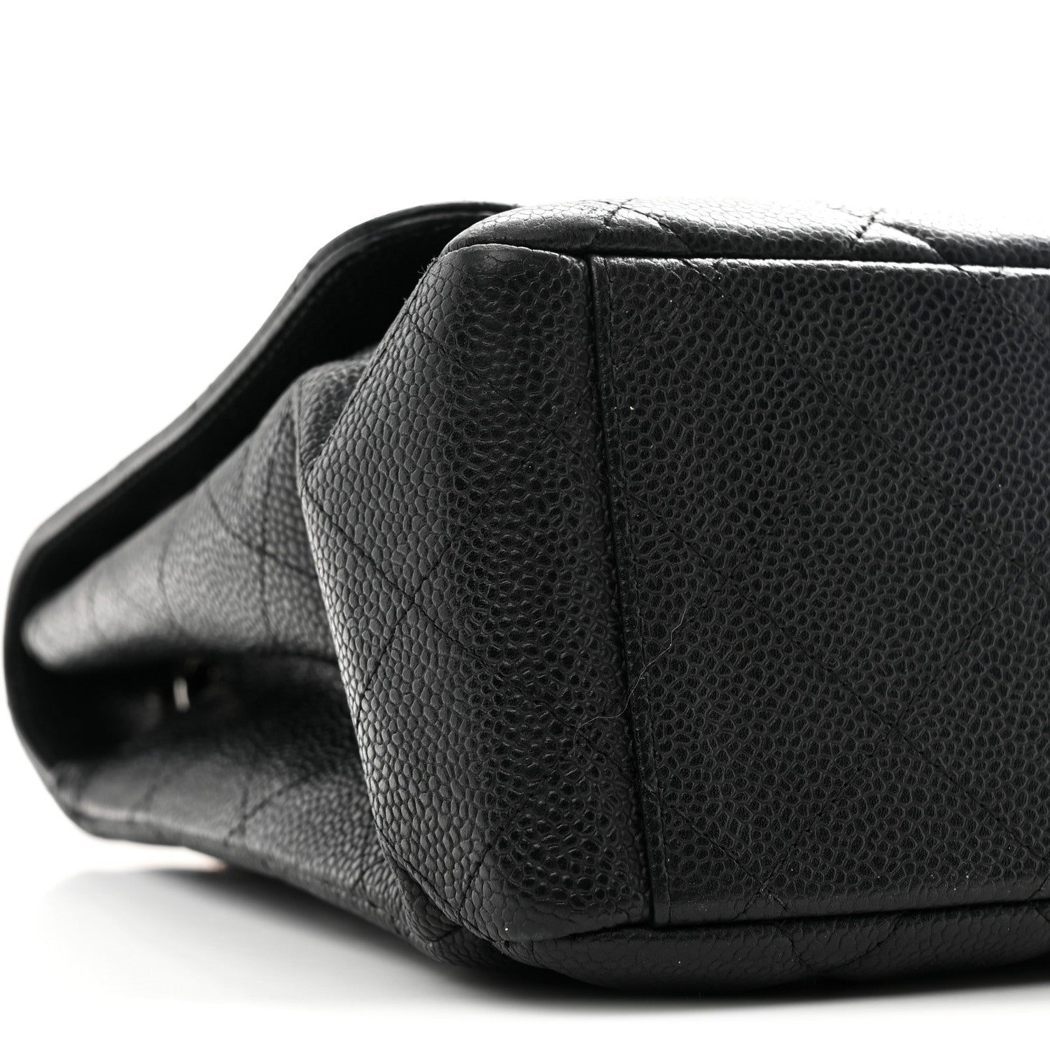 Chanel Caviar Maxi Single Flap Black 17 of 19