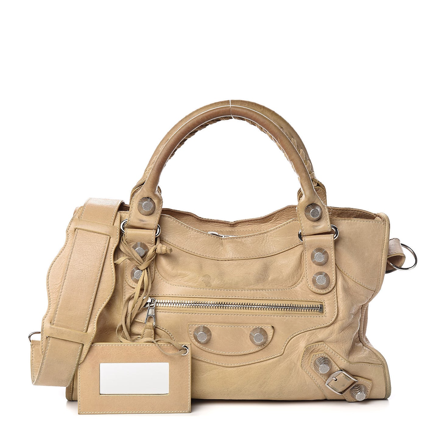 Agneau Giant 21 Silver Hardware City Sahara