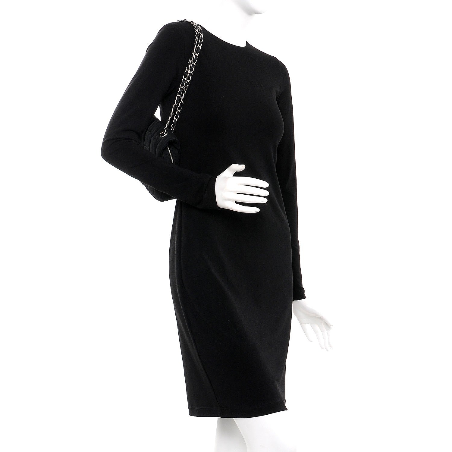 Chanel Nylon Square Quilted Flap Black 3 of 9