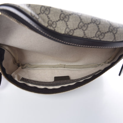Gucci GG Supreme Monogram Belt Bag Dark Brown 6 of 8