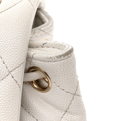Chanel Caviar Quilted Mini Urban Spirit Backpack White 12 of 30