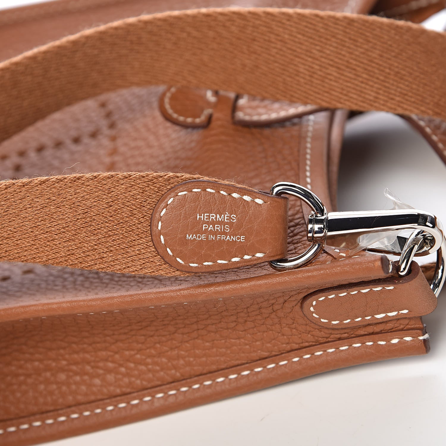 Hermes Taurillon Clemence Evelyne TPM Gold 8 of 12
