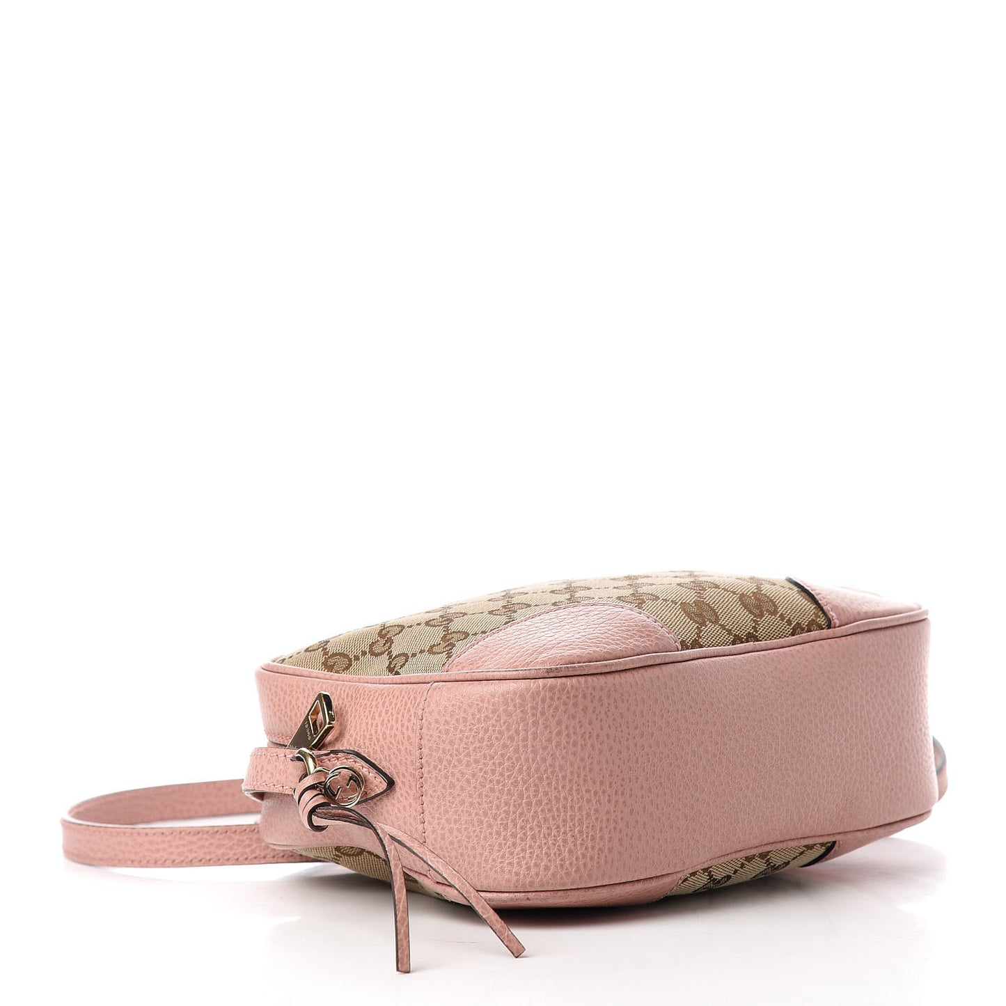Monogram Mini Bree Messenger Bag Beige Soft Pink