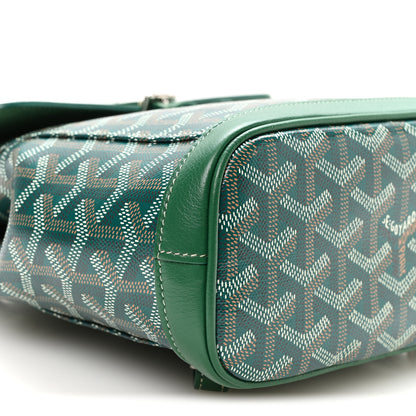 Goyard Goyardine Calfskin Mini Alpin Backpack Green 9 of 10
