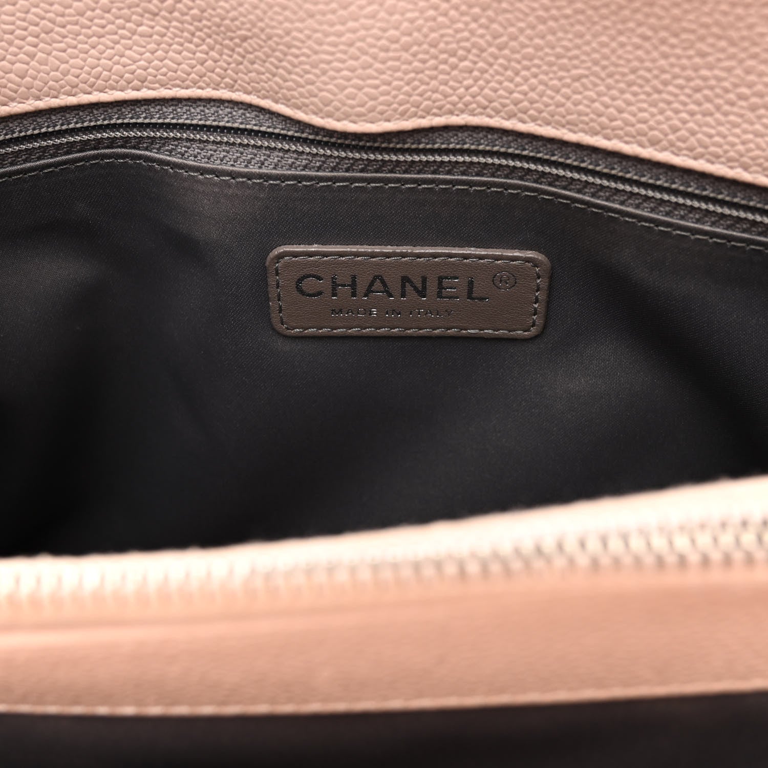 Chanel Caviar Quilted Grand Shopping Tote GST Light Pink 8 of 10