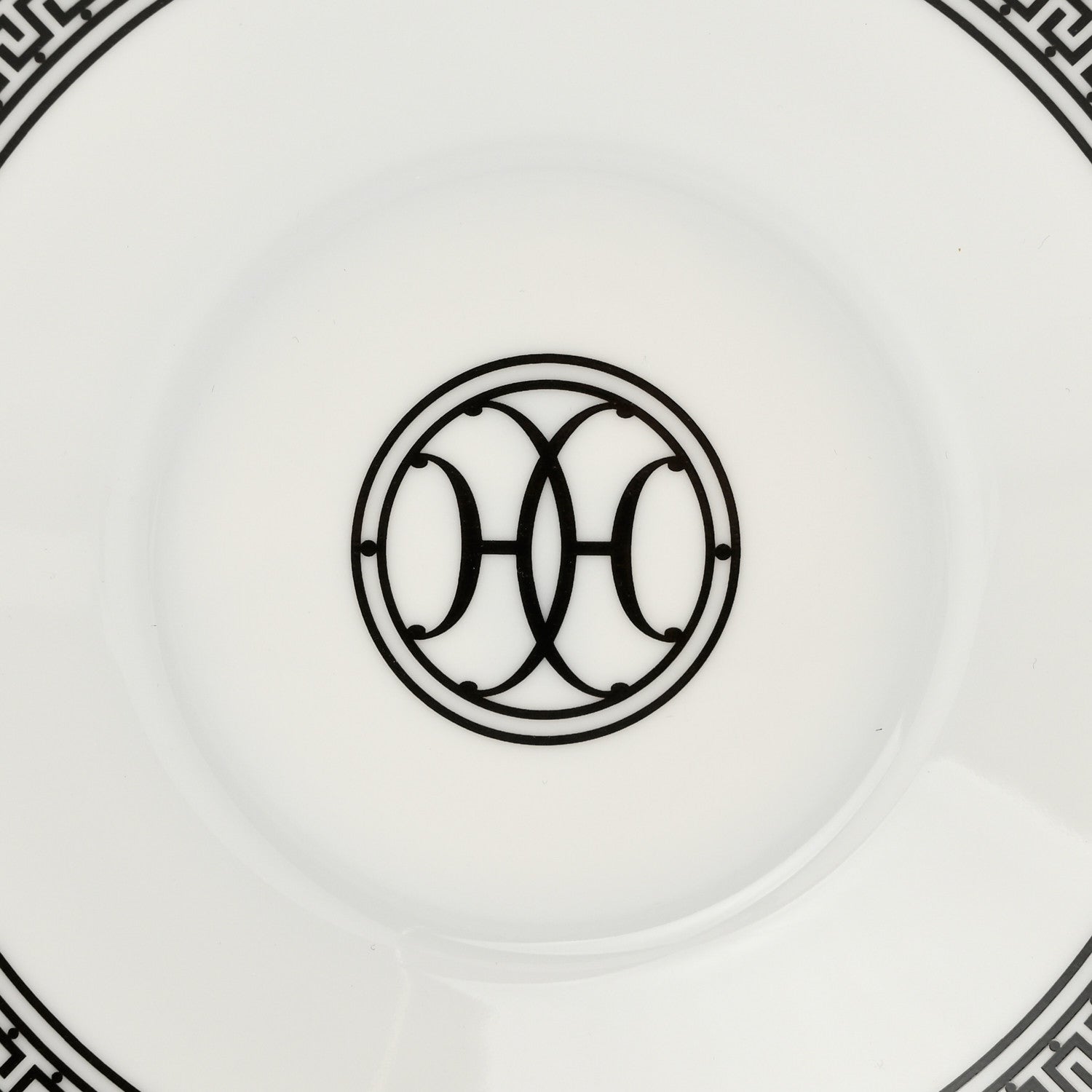 Hermes Porcelain H Deco Breakfast Cup and Saucer 9 of 12