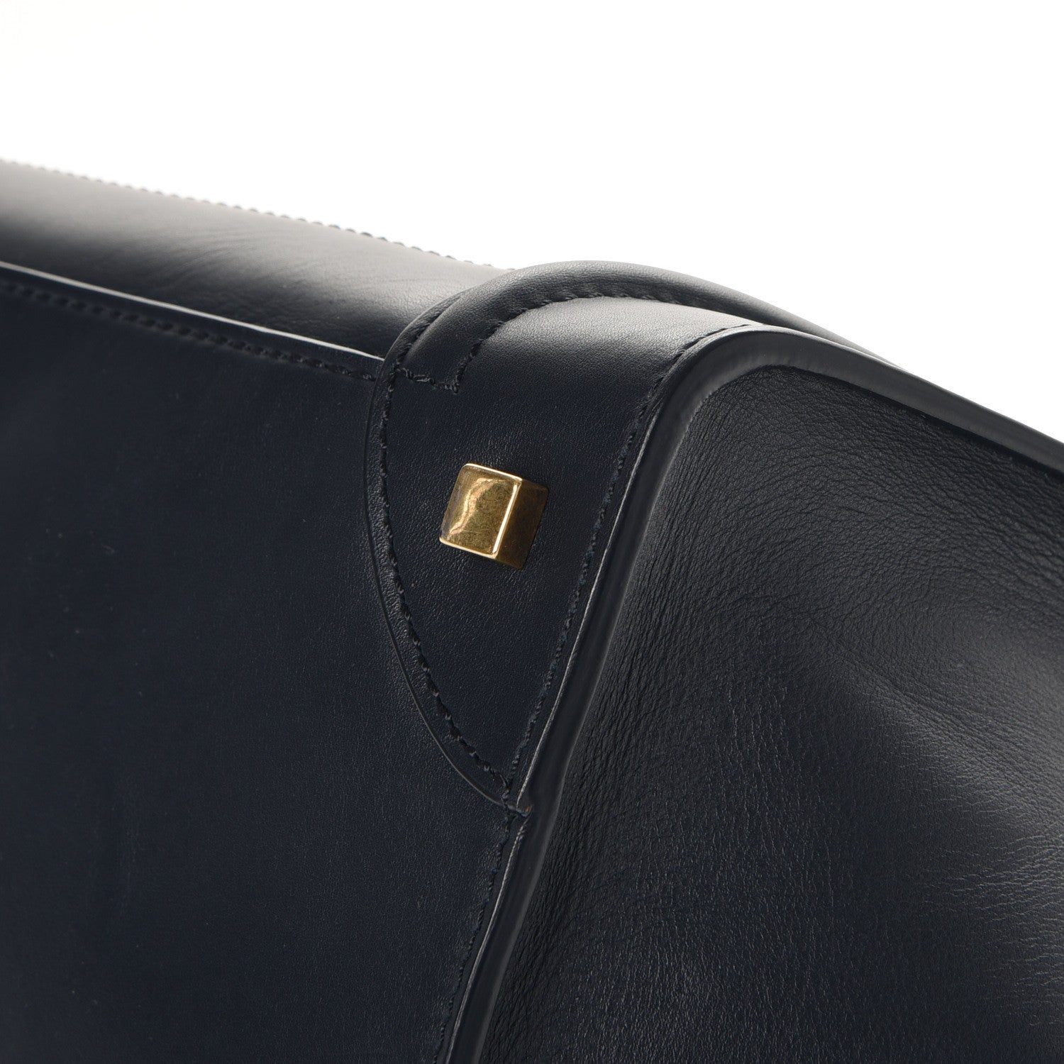 Celine Smooth Calfskin Mini Luggage Navy Blue 10 of 10