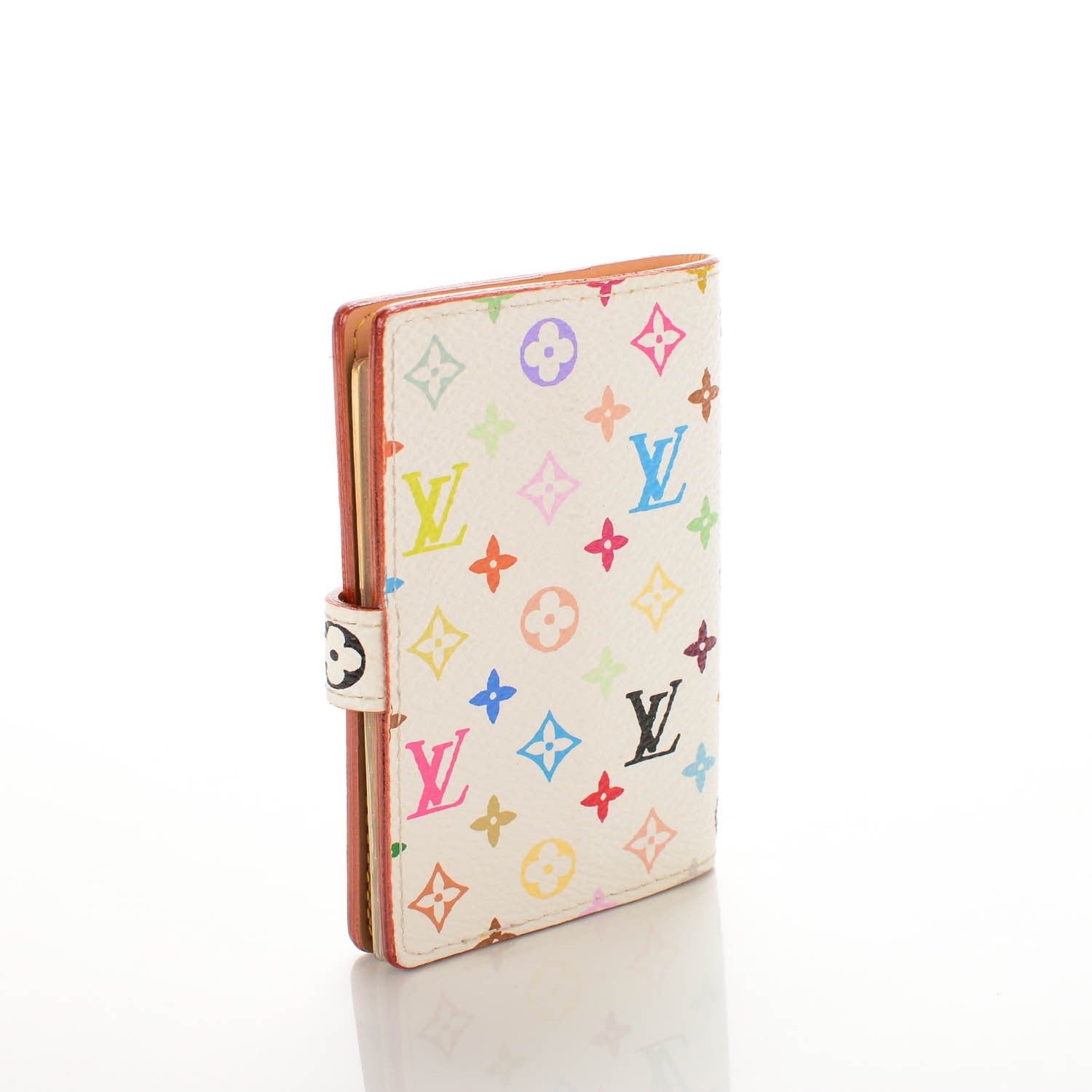 Louis Vuitton Monogram Multicolor Carnet de Bal Mini Agenda Cover White 3 of 7
