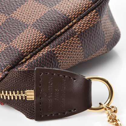 Louis Vuitton Damier Ebene Mini Pochette Accessories 7 of 7