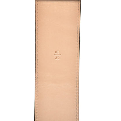 Louis Vuitton Epi Buckle Belt 80 32 Black 6 of 9