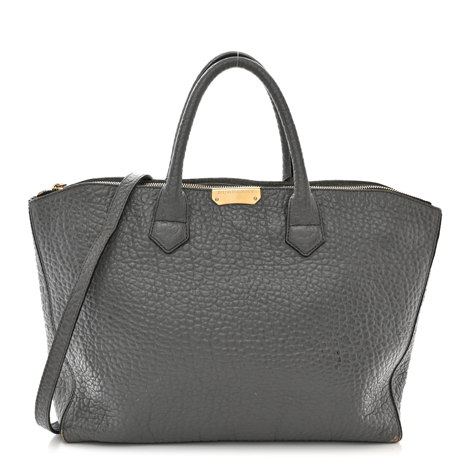 Burberry Heritage Grain Medium Dewsbury Tote Grey 1 of 17