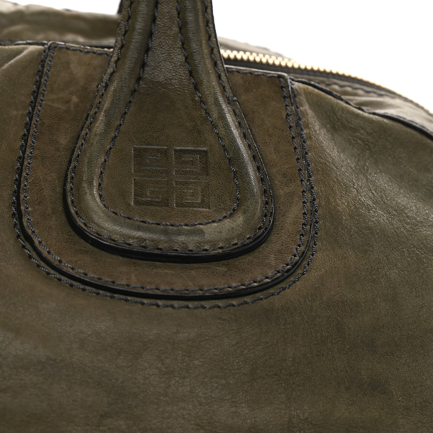 Givenchy Sugar Goatskin Medium Nightingale Light Khaki 10 of 12