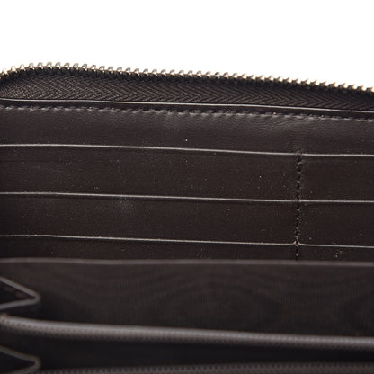 Gucci GG Supreme Monogram Web Bee Zip Around Wallet Beige Cocoa 8 of 10