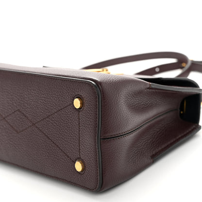 Mulberry Small Classic Grain Calfskin Mini Seaton Oxblood 9 of 9