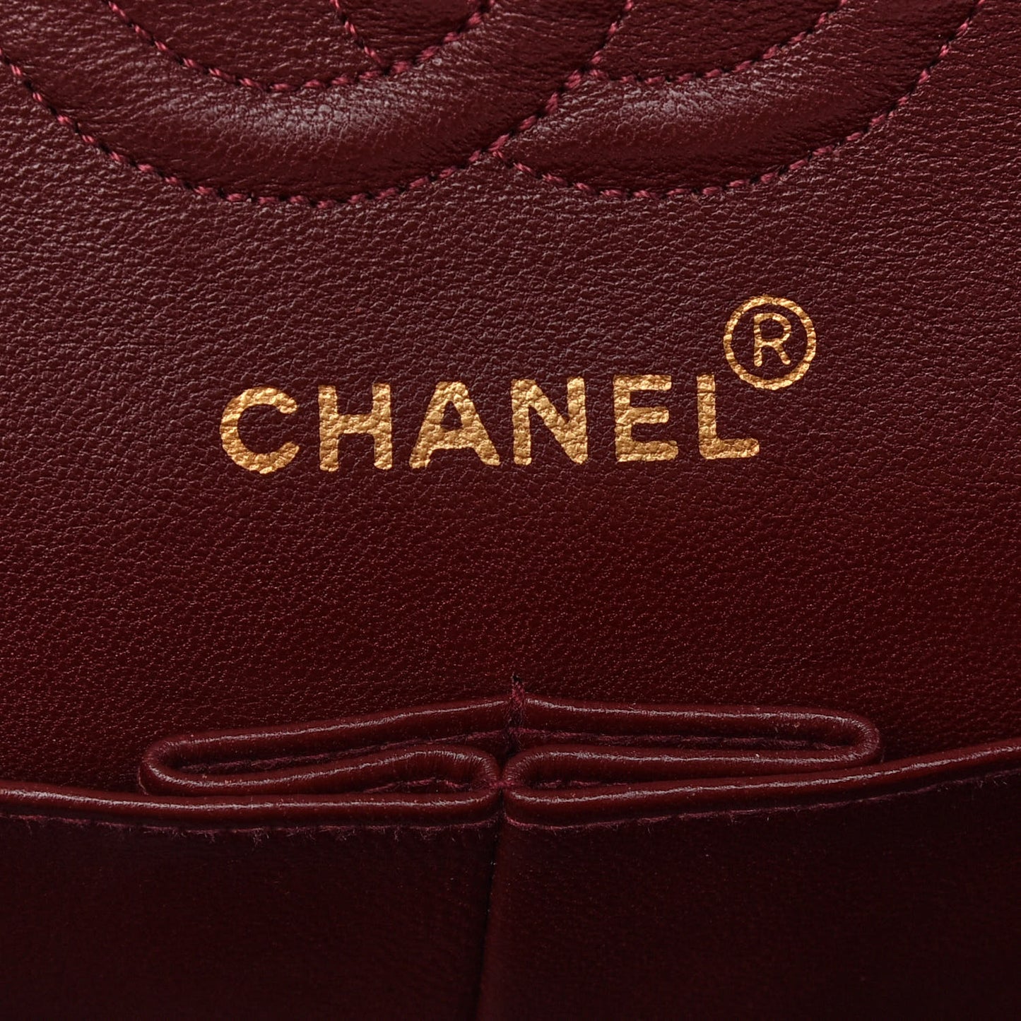 Lambskin Quilted Small Double Flap Black