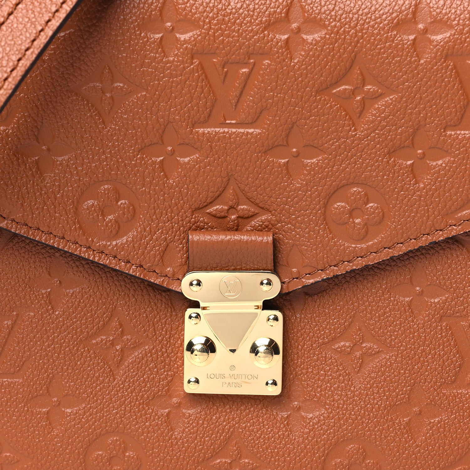Louis Vuitton Empreinte Pochette Metis Cognac 7 of 10