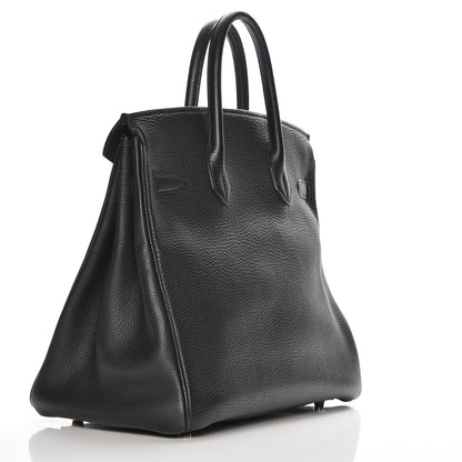 Hermes Togo HAC Birkin 32 Black 3 of 28