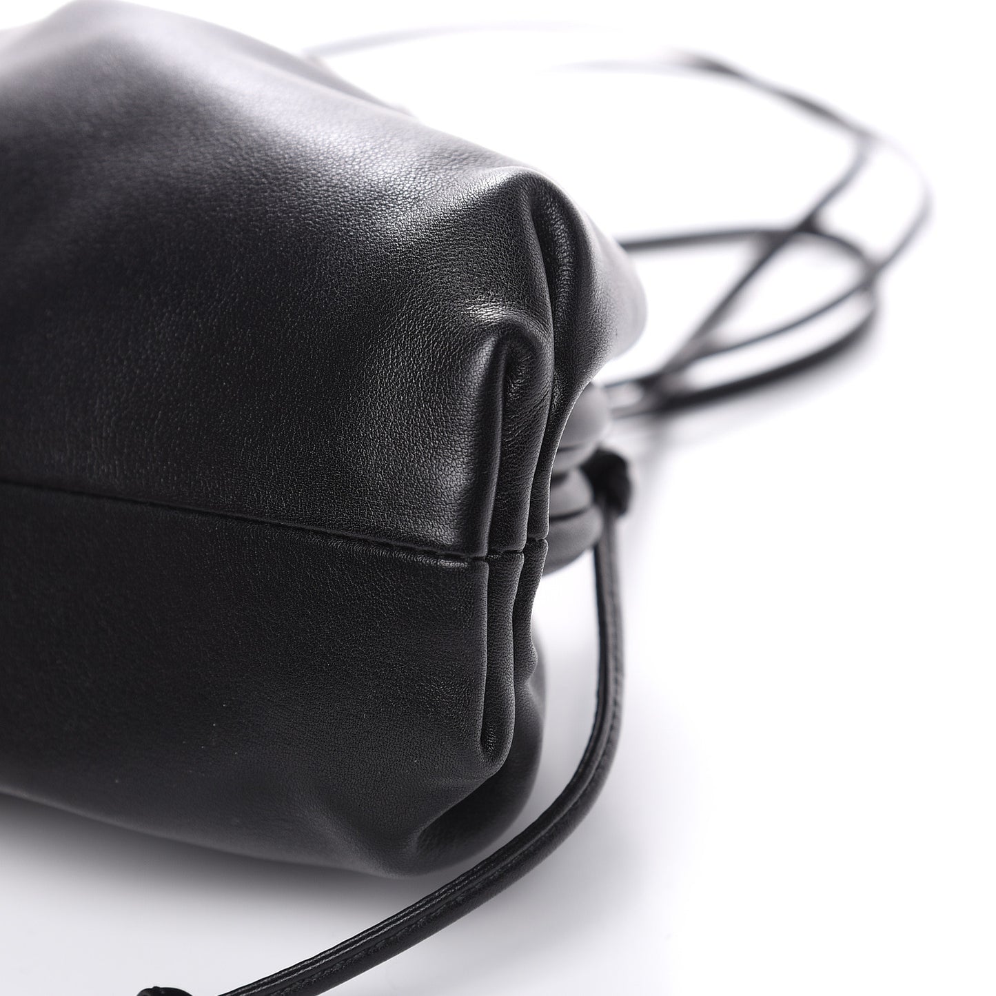 Butter Calfskin The Mini Pouch Black