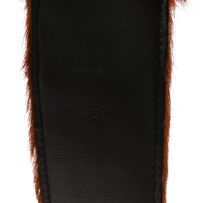 Prada Cavallino Calf Hair Belt 75 30 Cognac 3 of 6