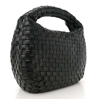 Bottega Veneta Nappa Intrecciato Hobo Black 3 of 10