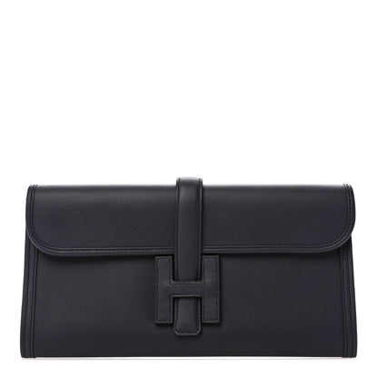 Hermes Swift Jige Elan 29 Clutch Bleu Indigo 1 of 7